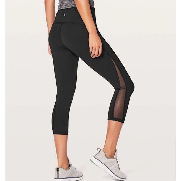 Lululemon Train Times Cropped Leggings - Picture 1 of 8